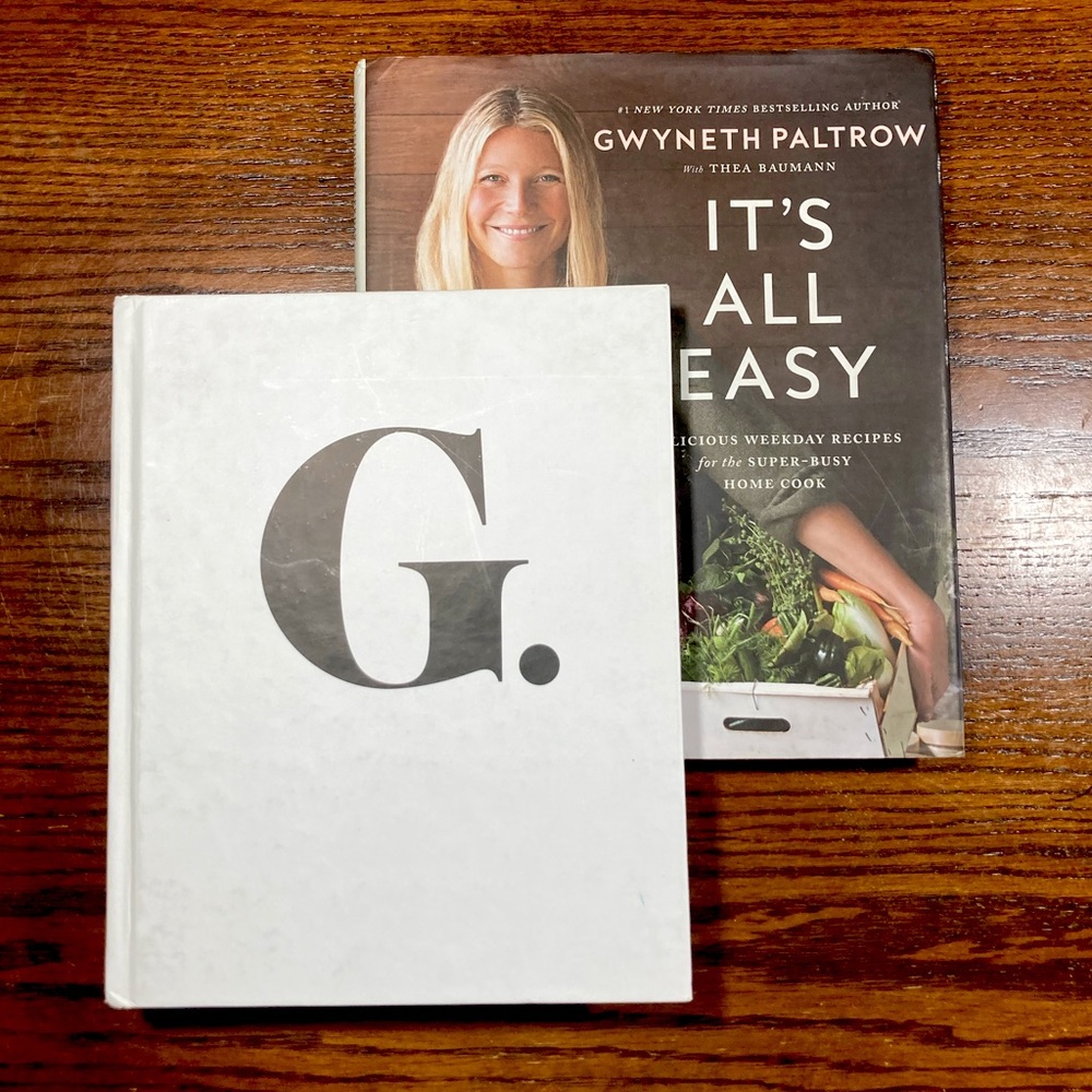 GOOP press Set of 2 Gwyneth Paltrow books